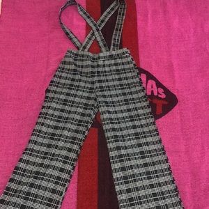 High waisted overall